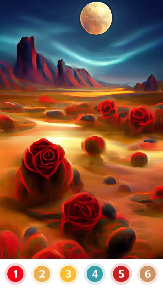 صور Sun & Moon Color by Number