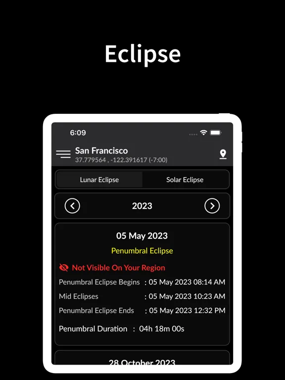 صور Sun Moon - Lunar Calendar iPad 