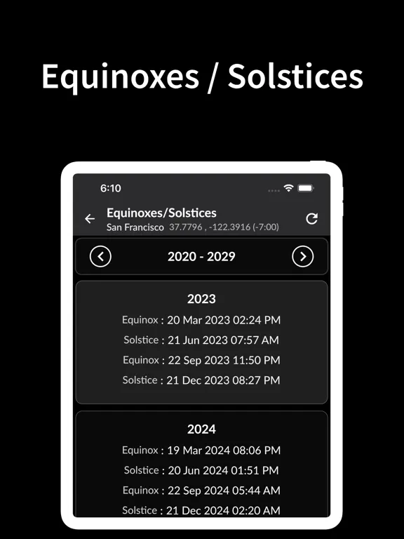صور Sun Moon - Lunar Calendar iPad 