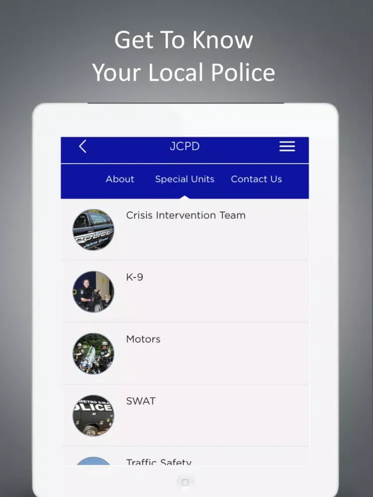 JCPD4ME App iPad  سکرین شاٹس