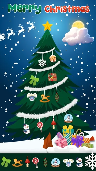 Zrzuty ekranu Christmas Tree Decoration App