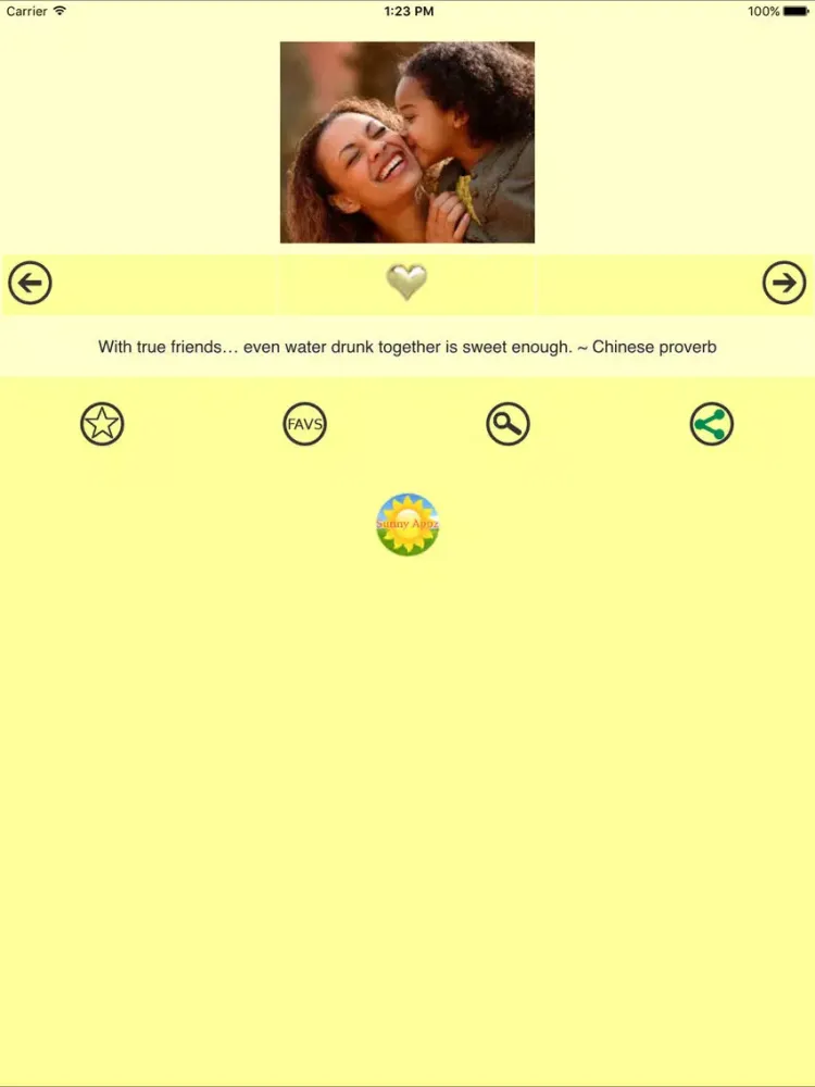 Capturas de tela do Love Quotes & Pictures iPad 