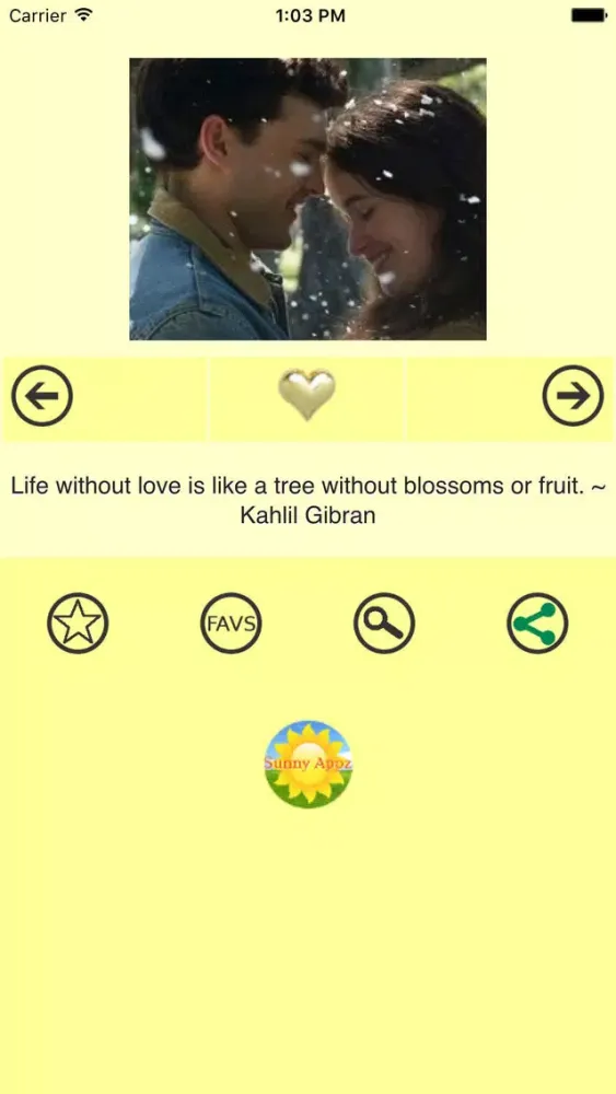 Capturas de tela do Love Quotes & Pictures