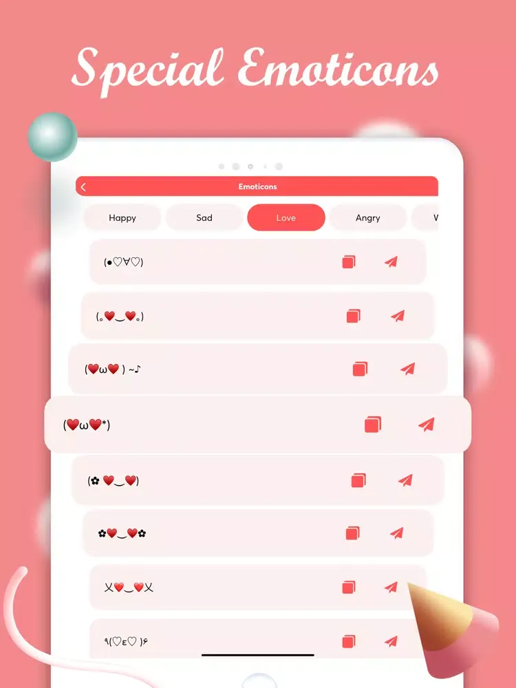 Paste Keyboard: Auto Copy Font iPad 应用截图