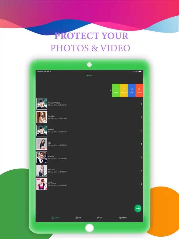 Zrzuty ekranu QuickPic - Photos & Zip File iPad 