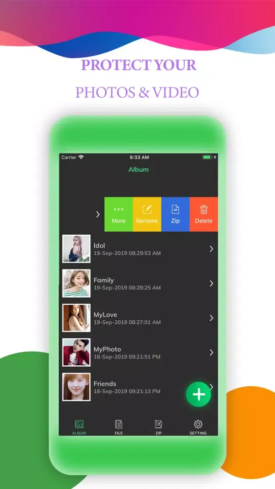 Zrzuty ekranu QuickPic - Photos & Zip File