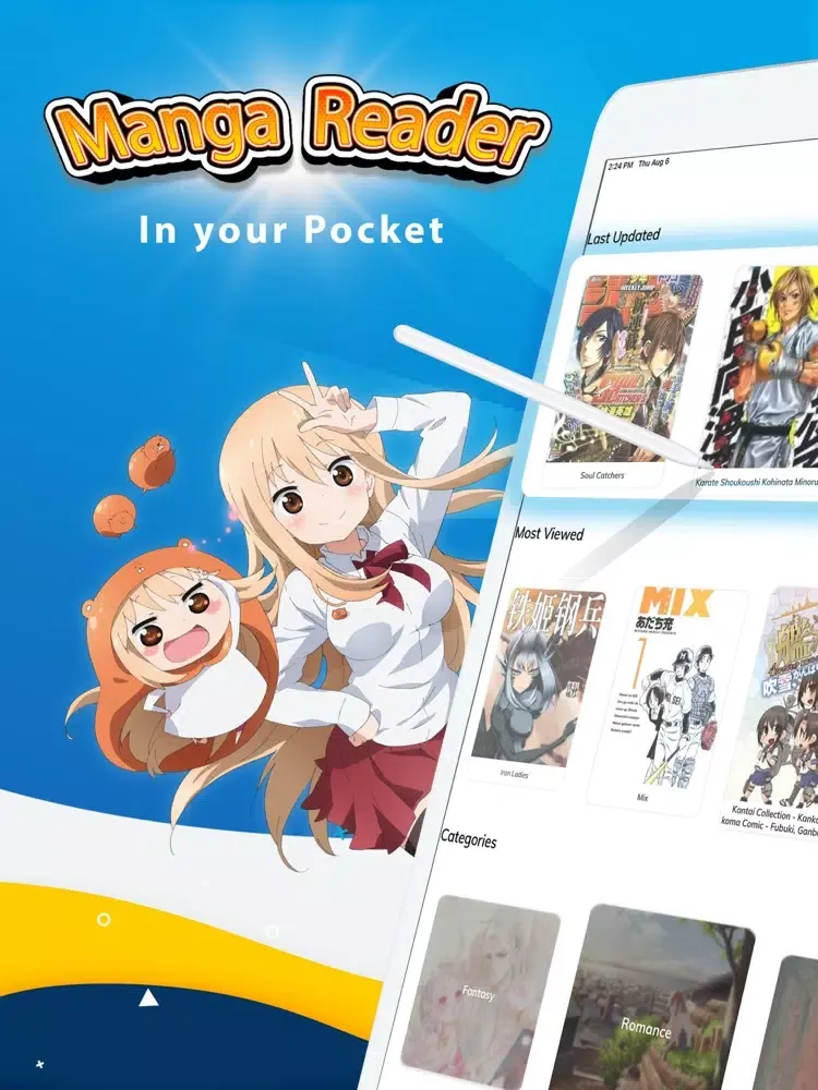 Manga Reader - Top Manga Rock iPad  Screenshots
