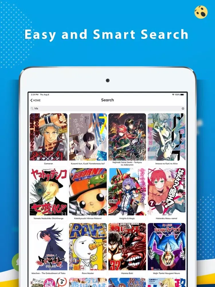 Manga Reader - Top Manga Rock iPad  Screenshots