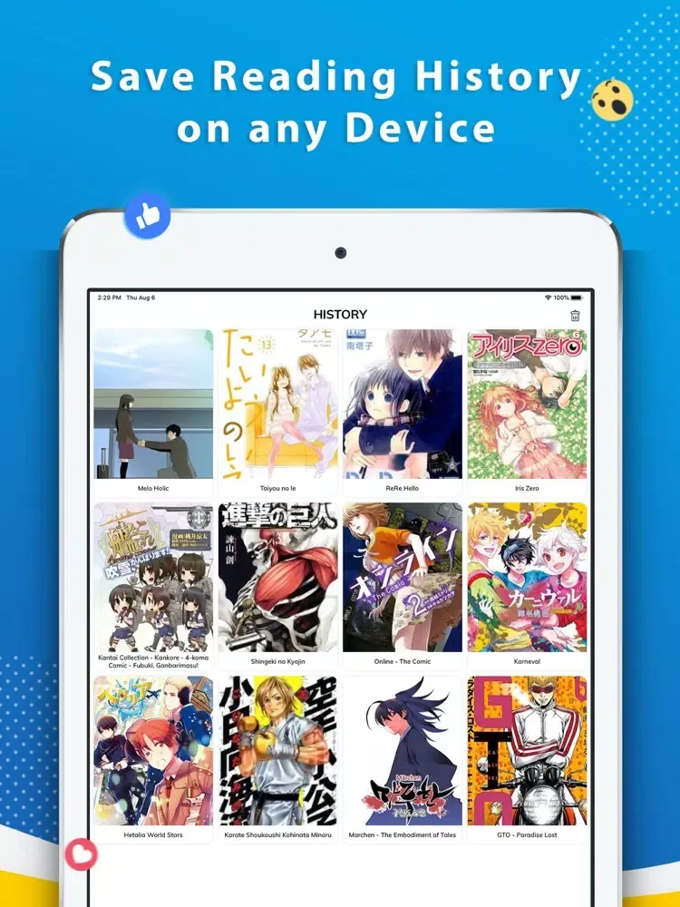 Manga Reader - Top Manga Rock iPad  Screenshots