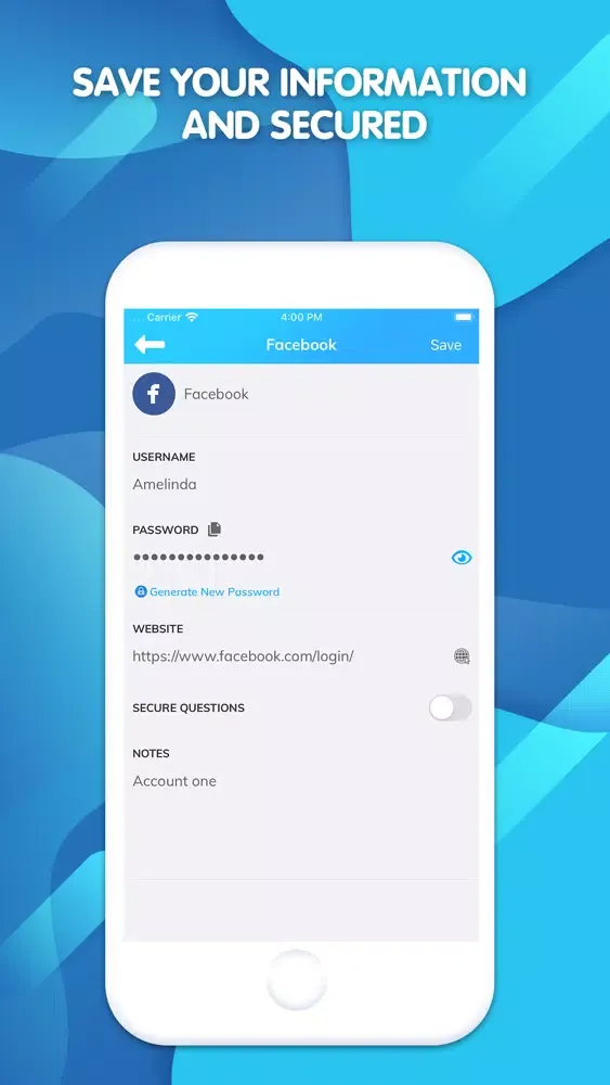 Capturas de pantalla de OneSafe - Password Manager