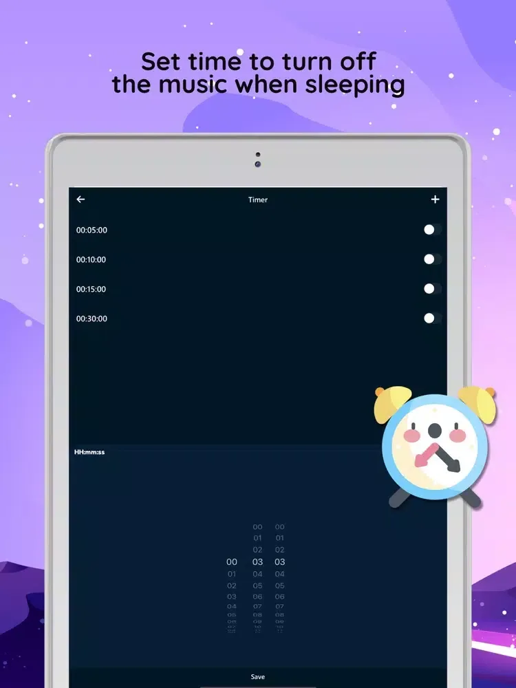 Sleep Sounds - White Noise iPad  Screenshots