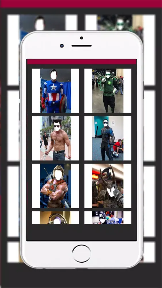 Screenshot di SuperHero Costplay Suit Maker- New Photo Montage With Own Photo Or Camera