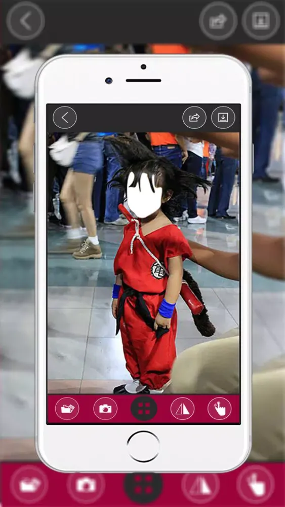 Screenshot di SuperHero Costplay Suit Maker- New Photo Montage With Own Photo Or Camera