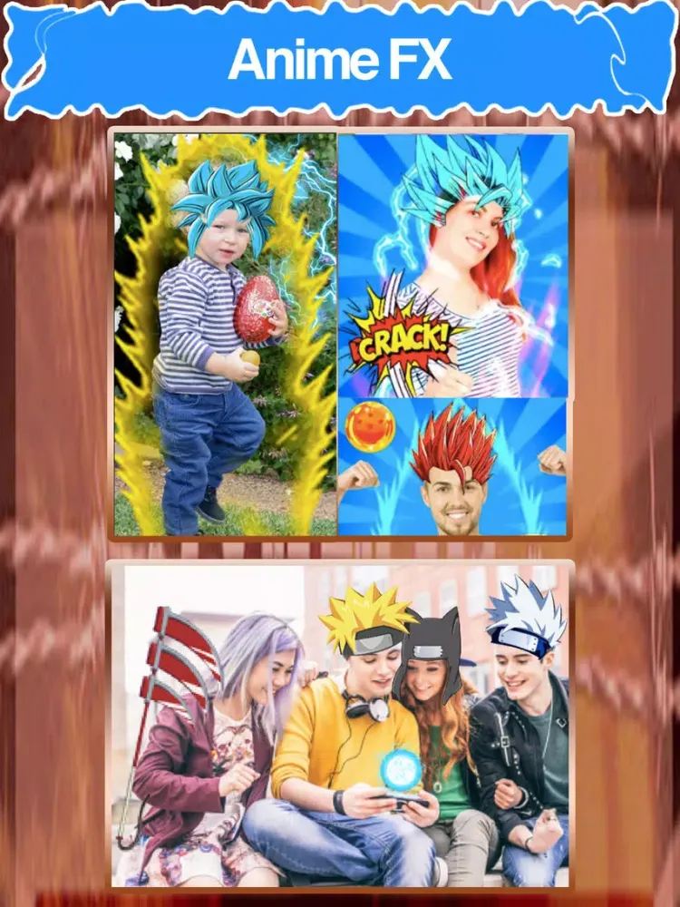 Capturas de pantalla de Super Power FX Anime Power FX iPad 