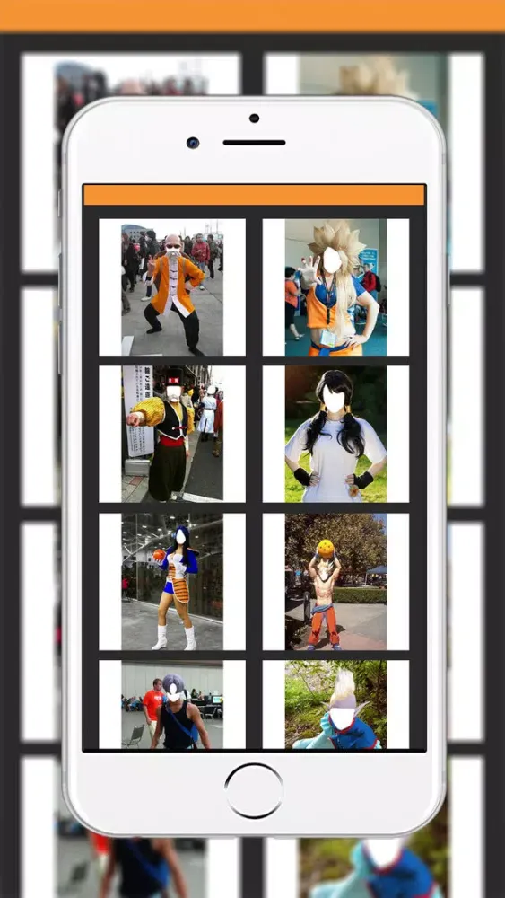 Capturas de pantalla de Super Saiyan Costplay Maker- New Photo Montage With Own Photo Or Camera