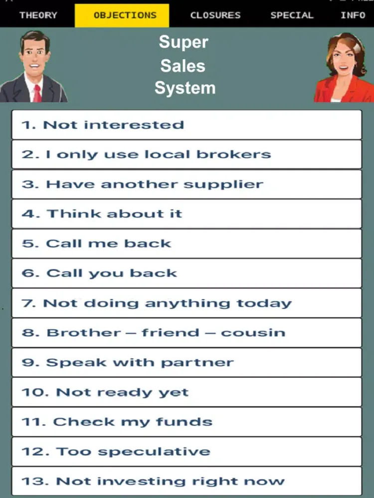 Tangkapan skrin Super Sales System Pro iPad 