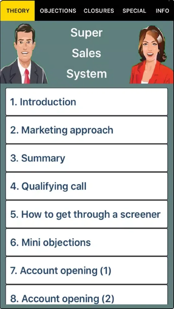 Tangkapan skrin Super Sales System Pro