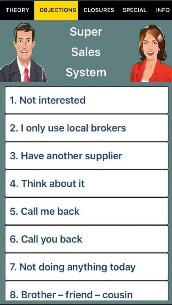 Tangkapan skrin Super Sales System Pro