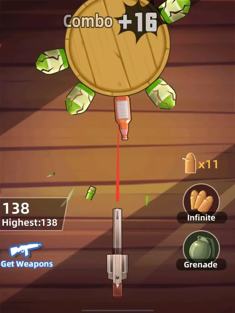 Zrzuty ekranu Super Sharpshooter - gun games iPad 