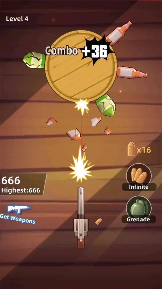 Zrzuty ekranu Super Sharpshooter - gun games