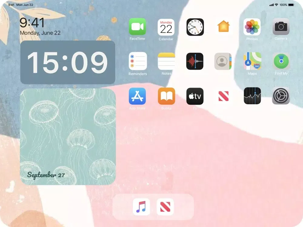 Color Widgets. iPad 應用截圖