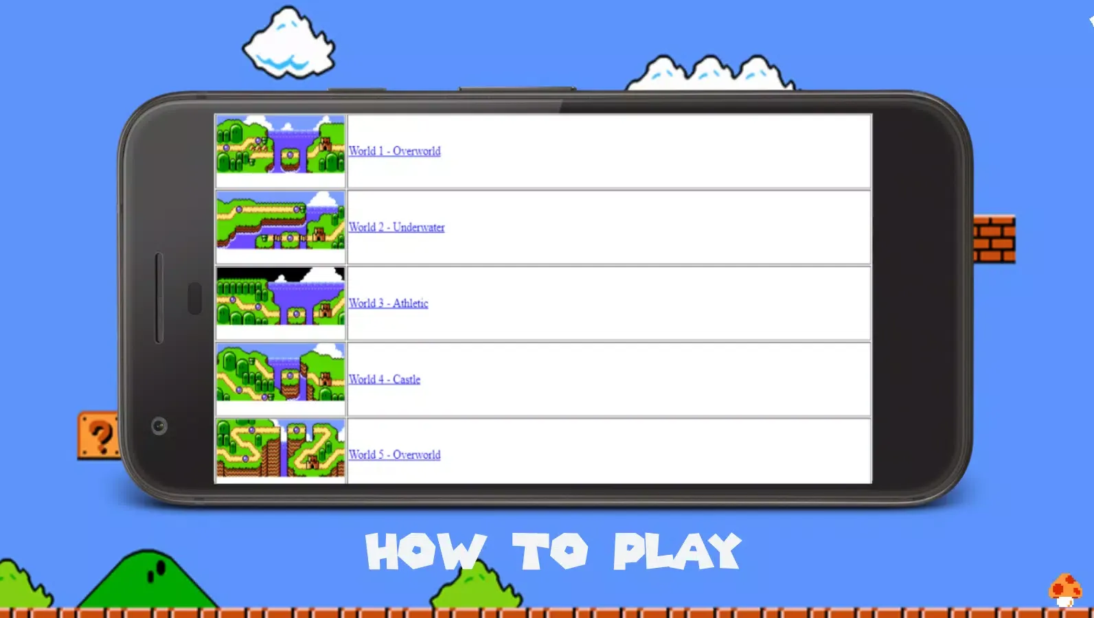 Super Mario स्क्रीनशॉट