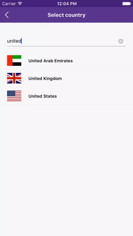 KWS App Screenshots