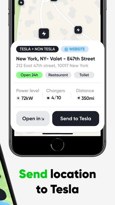 EV Chargepoint map應用截圖