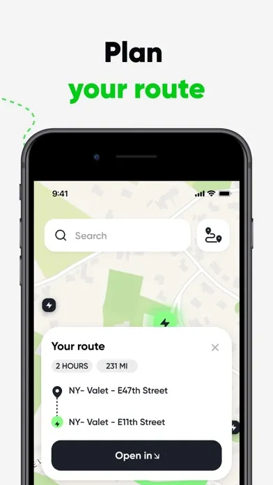 EV Chargepoint map應用截圖