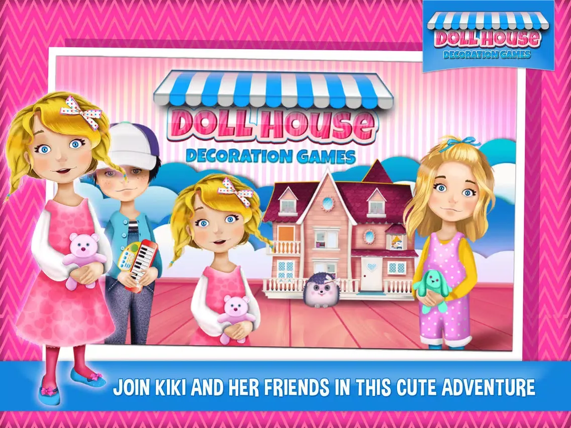 Doll House Decoration Games: Dream Home Design.er iPad  Screenshots