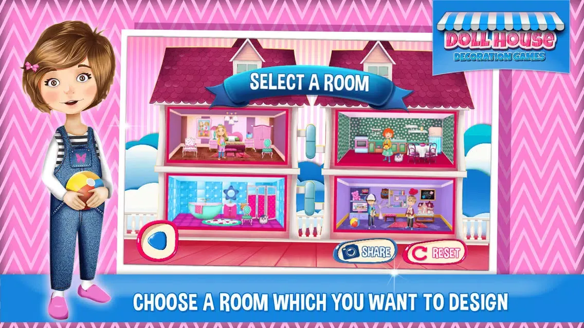 Doll House Decoration Games: Dream Home Design.er Screenshots