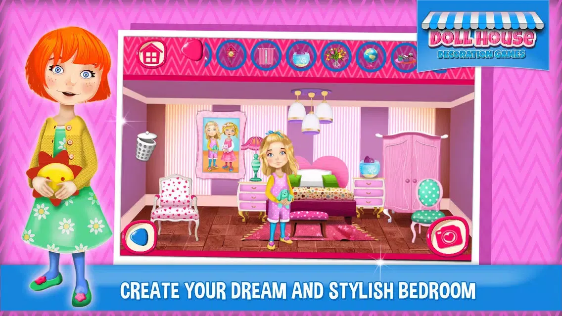 Doll House Decoration Games: Dream Home Design.er Screenshots