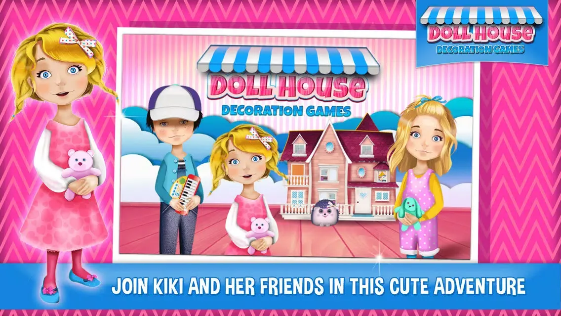 Doll House Decoration Games: Dream Home Design.er Screenshots