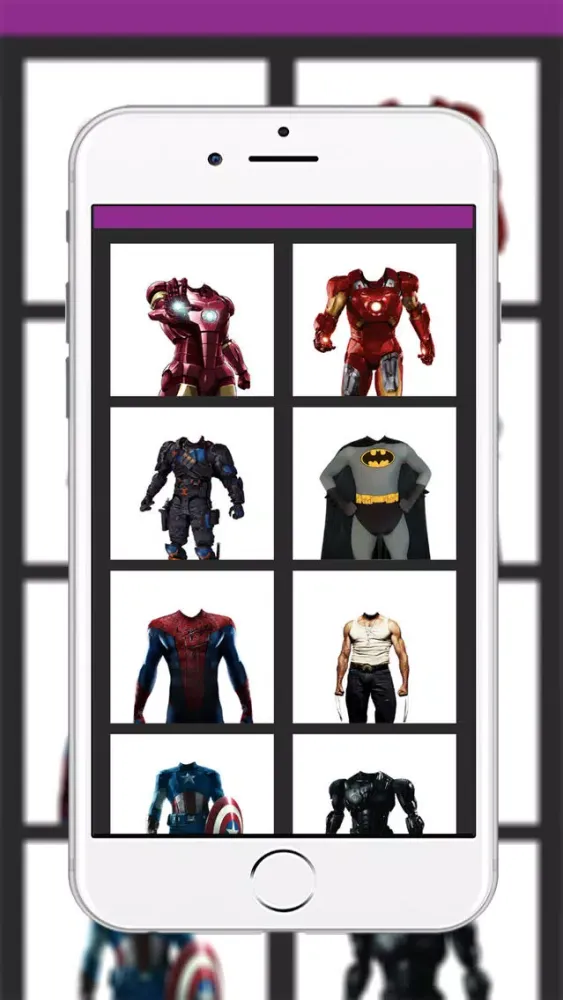 Superhero Costume Photo Editor Screenshots