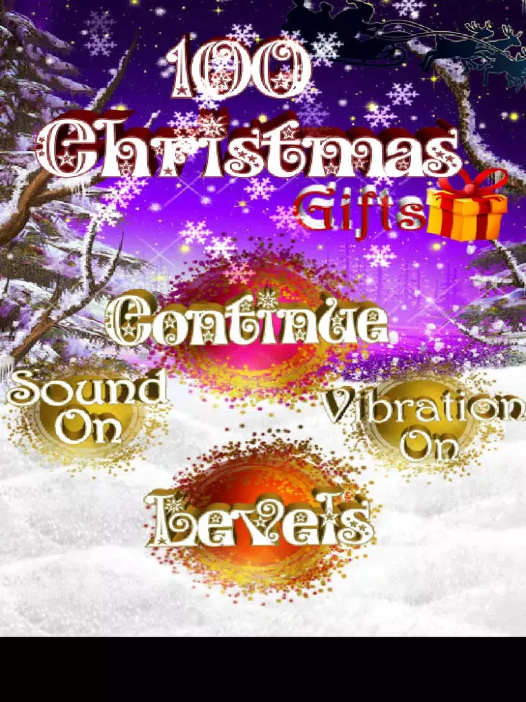 Ảnh chụp màn hình của 100 Christmas Gifts iPad 