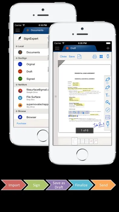 Tangkapan layar Sign Expert - eSign PDF, Word
