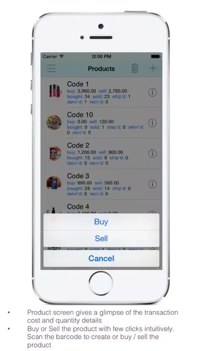 Goods Inventory Pro Retailer Screenshots