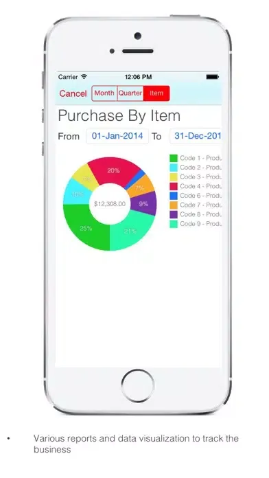 Goods Inventory Pro Retailer Screenshots