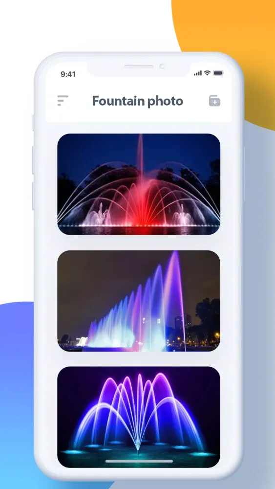 Water Fountain Photo Frames স্ক্রিনশট