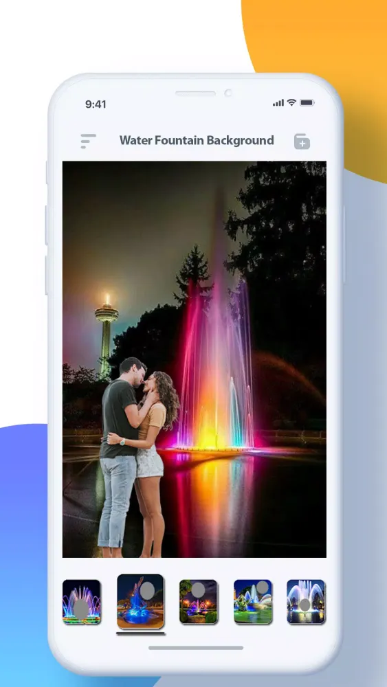 Water Fountain Photo Frames স্ক্রিনশট