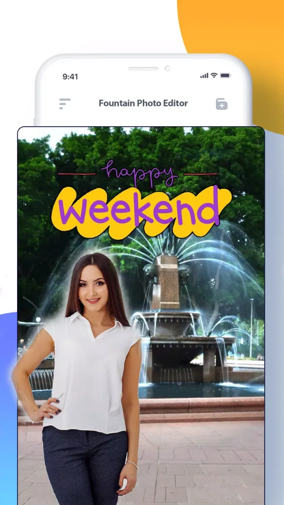 Water Fountain Photo Frames স্ক্রিনশট