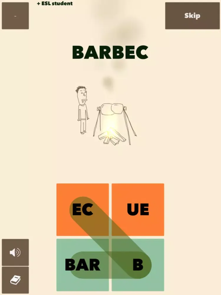 Capturas de pantalla de Guess the word with art iPad 