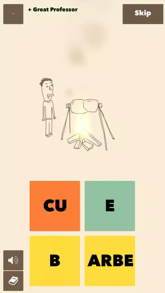 Capturas de pantalla de Guess the word with art