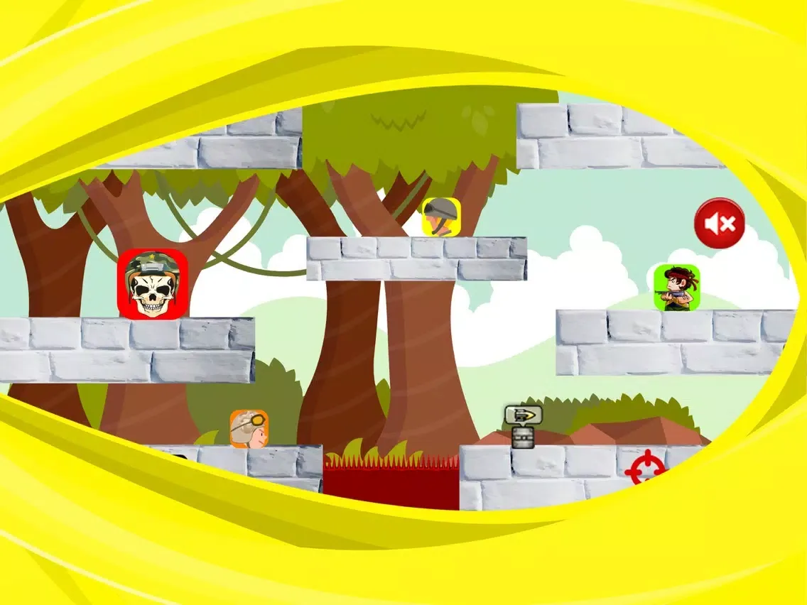 Zrzuty ekranu Super Rambo x War iPad 