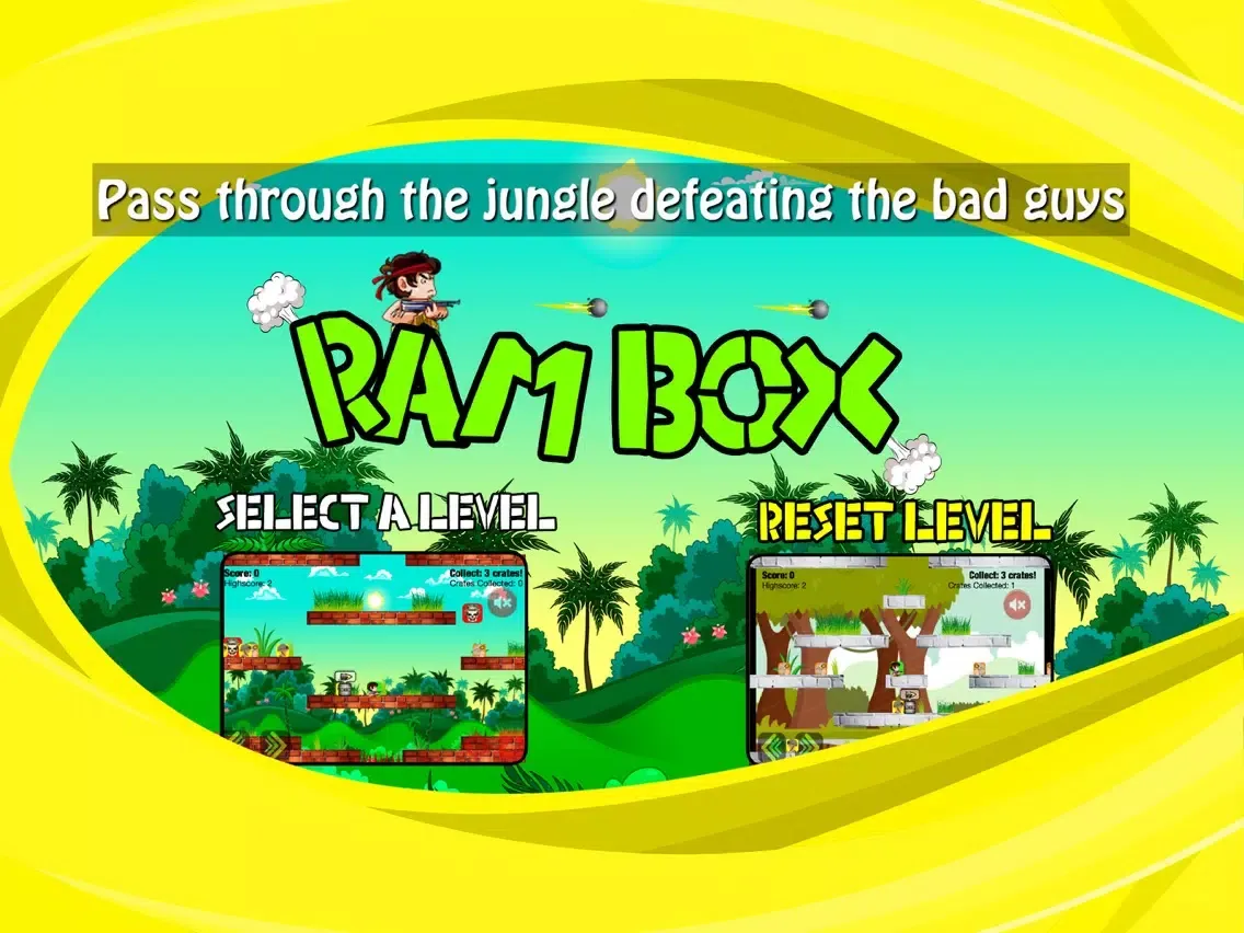 Zrzuty ekranu Super Rambo x War iPad 