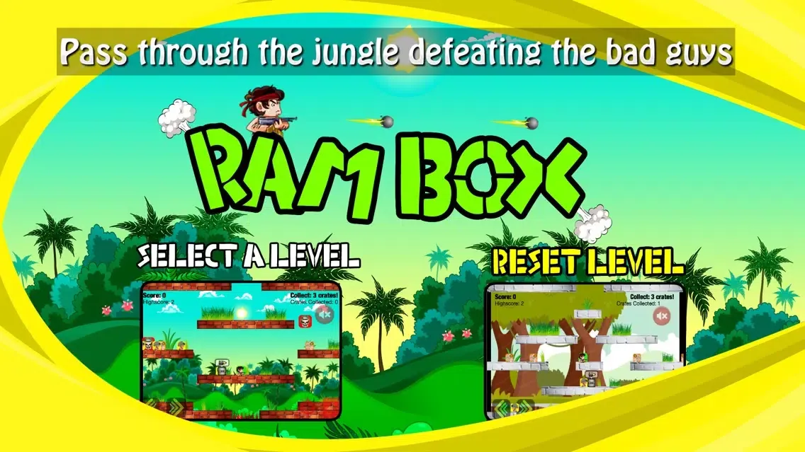 Zrzuty ekranu Super Rambo x War