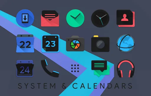 Capturas de tela do Supreme Icon Pack