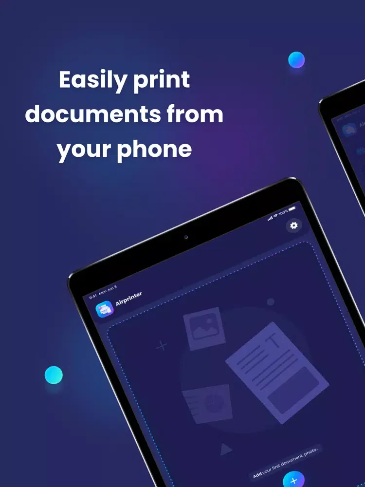 تصاویر Printer & Scanner App iPad 