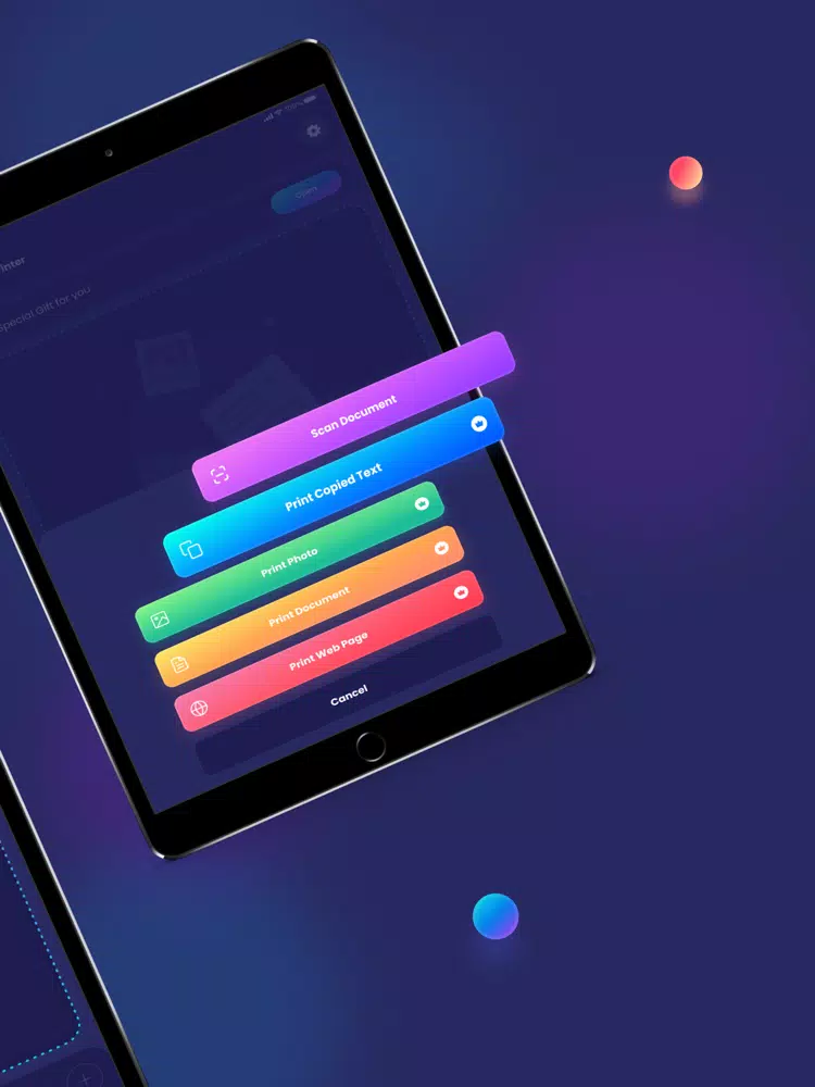 Printer & Scanner App iPad  سکرین شاٹس