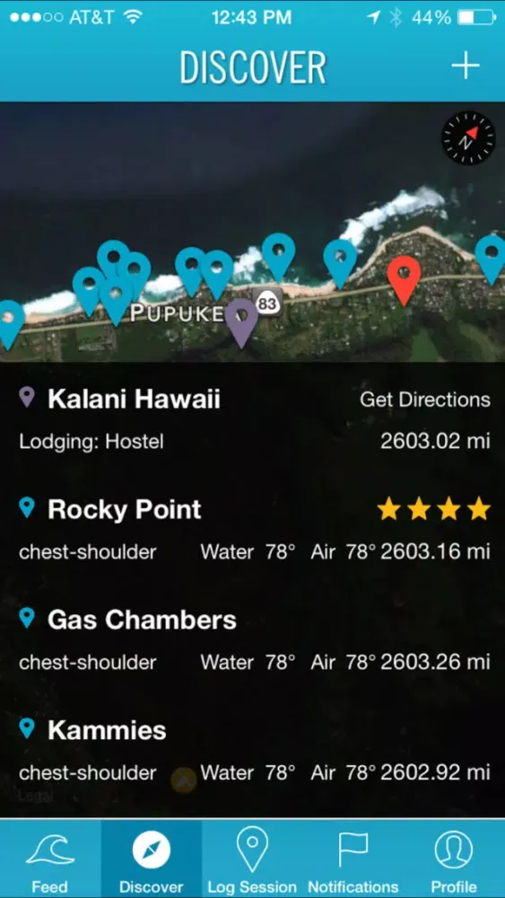 Surfr App | For Traveling Surfers Ekran Görüntüleri